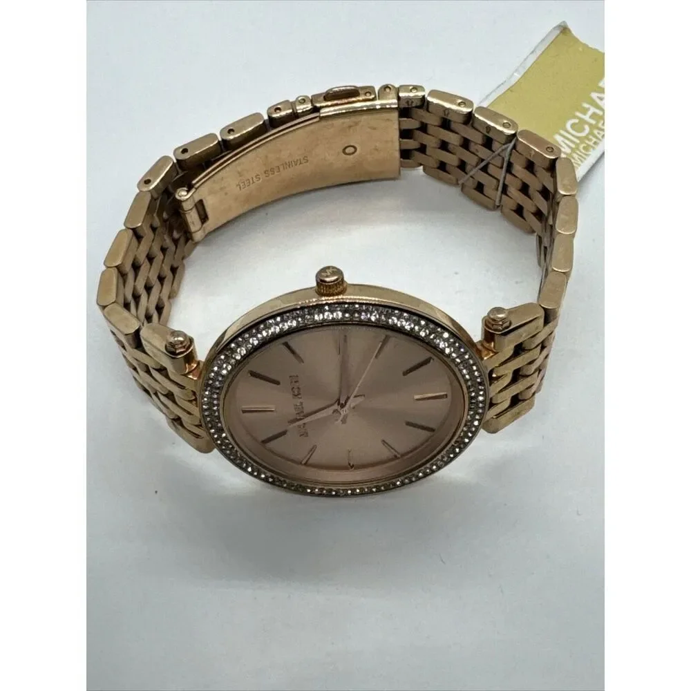 Michael Kors Darci MK3192 Women's Rose Gold Stainless Steel Analog Watch JNA633